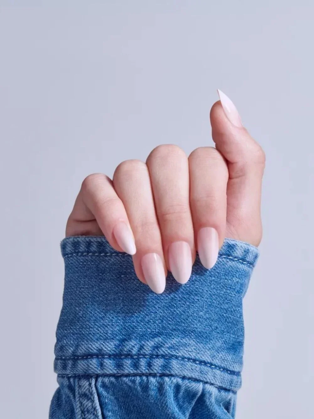 Kiss Core Color Press-On Fake Nails Medium Almond - Dulcet - 35ct